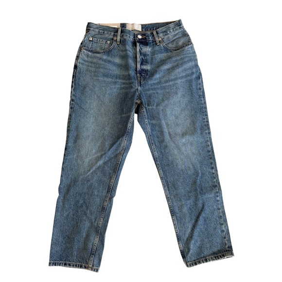 Everlane Denim - NWT Everlane The '90s Cheeky Jean Vintage Mid Blue Organic Cotton Ankle Size 30